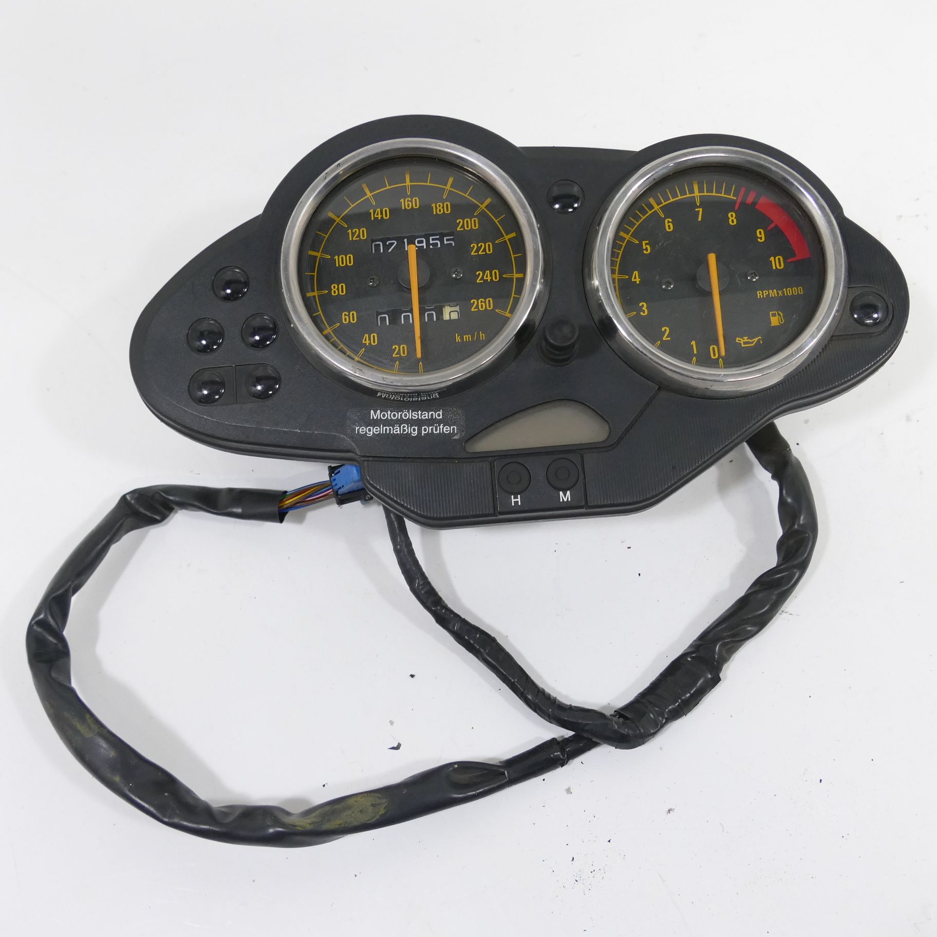 BMW R 1100 S Cockpit 21955 Km Speedometer Tachometer Instruments